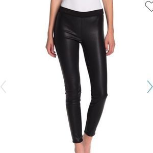 Blank NYC Pull-On Faux Leather Black Leggings